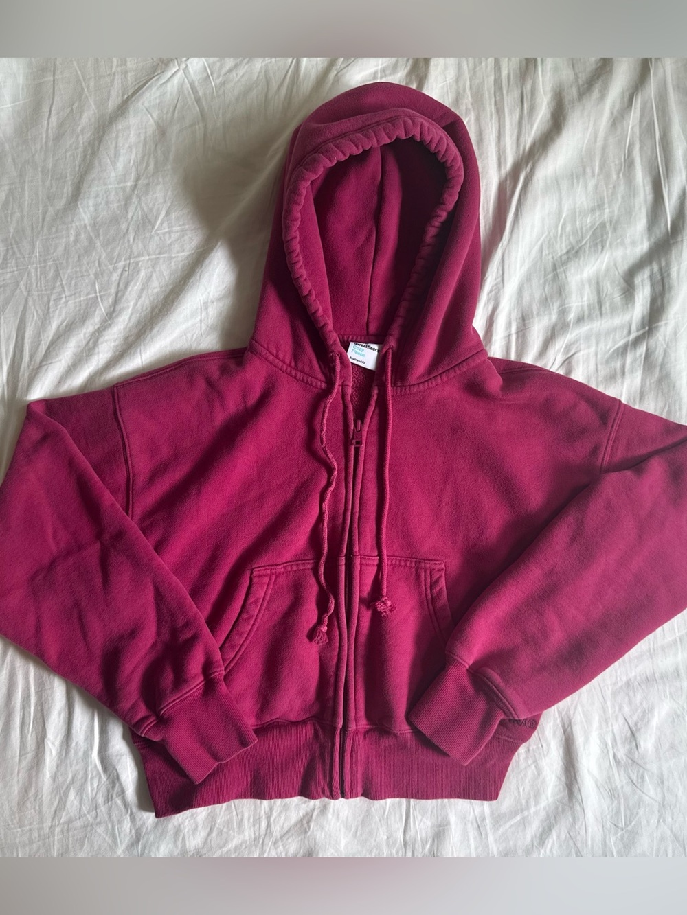 Aritzia TNA Sweatfleece Zip-up Hoodie